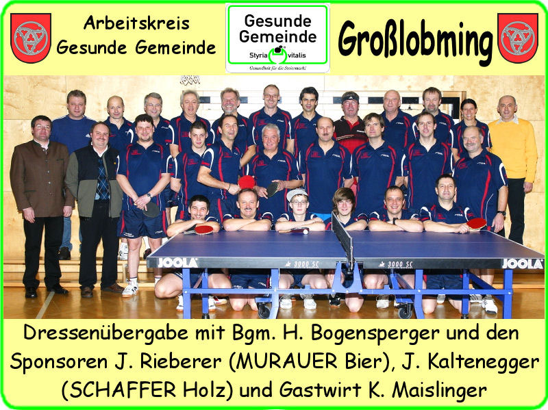 Tischtennis-Großlobming